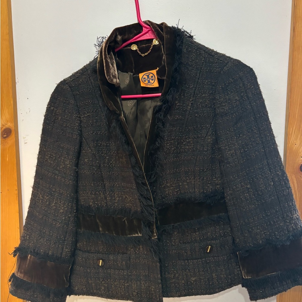 Women's Tory Burch Tweed Jacket